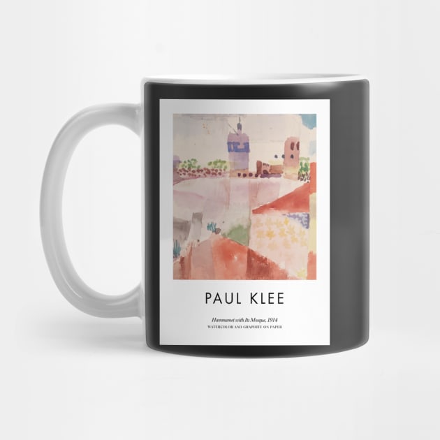 Paul Klee - Hammamet with Its Mosque by MurellosArt